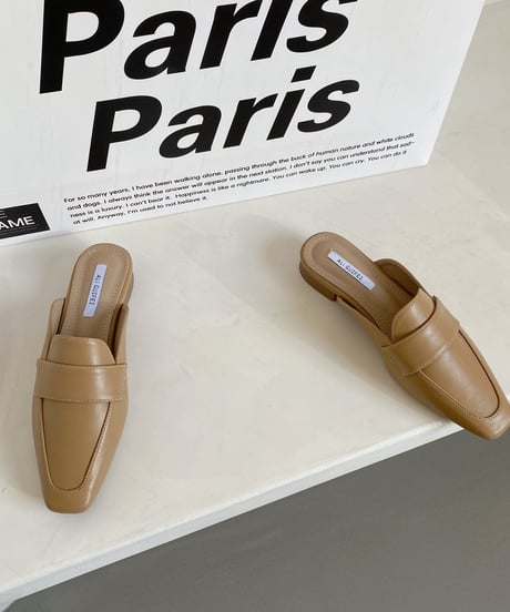 square toe mules　FL2286