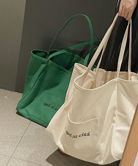 logo large tote bag　FL2273