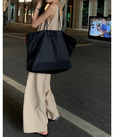 asymmetrical shoulder overalls　FL2432