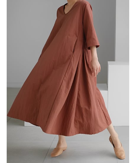 pullover relaxed dress /4color　FL2033