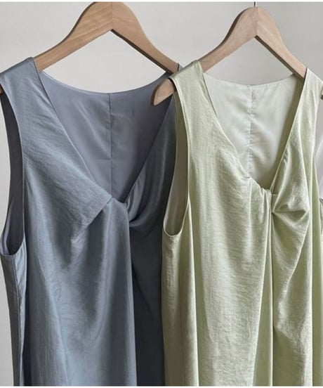 twist neck sleeveless op FL3451