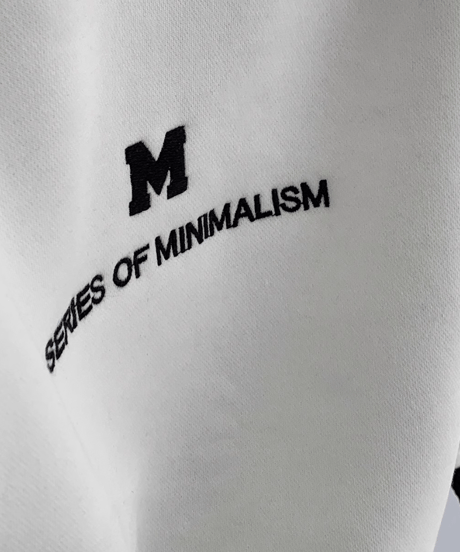 embroidered logo sweatshirt /3color　FL3262