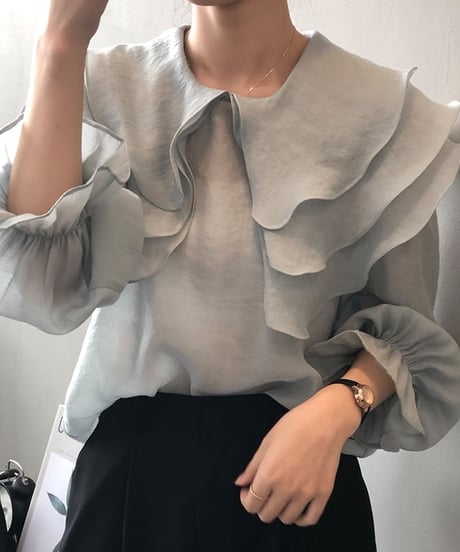 doll collar sweet blouse　FL2170