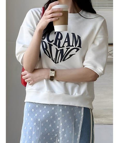 art logo half sleeve t-shirt FL3428