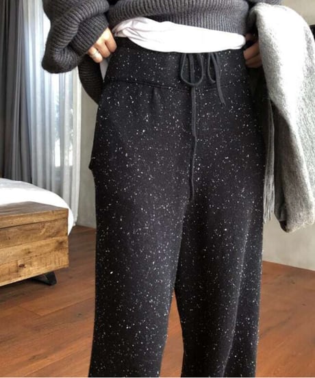 knit wide pants　FL2682