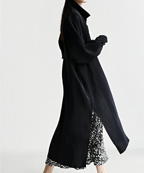 oversized long shirt /4color　FL2032