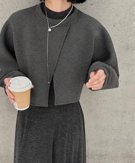 slit designed pullover　FL2974