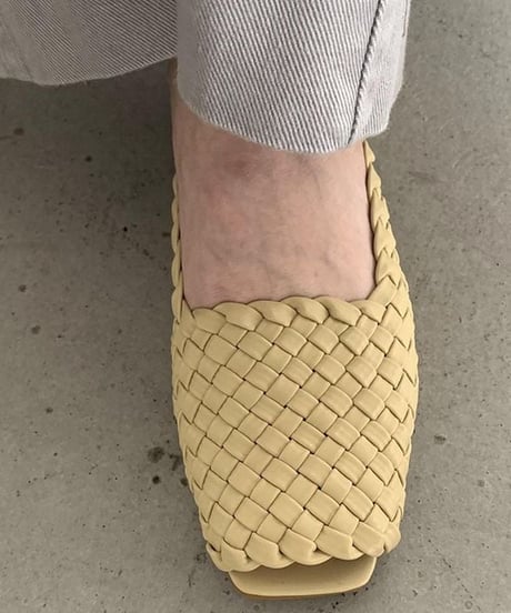 waving design flat sandals　FL2258