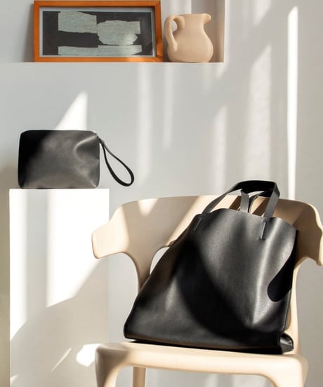 soft leather tote bag　FL2342