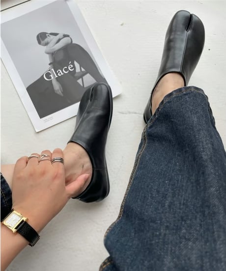 tabi flat shoes /2color　FL2321