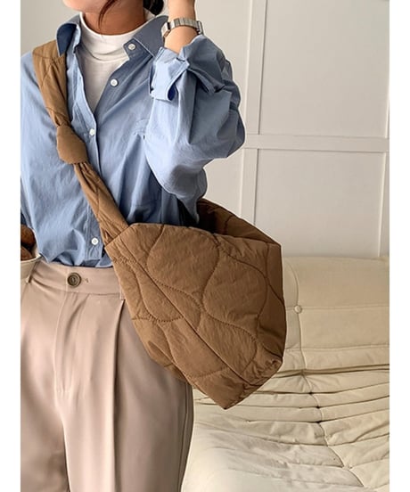 quilted shoulder bag /3color　FL2332