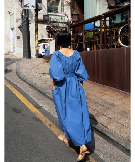 volume sleeve dress　FL2098