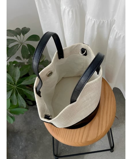 canvas bucket bag　FL2324