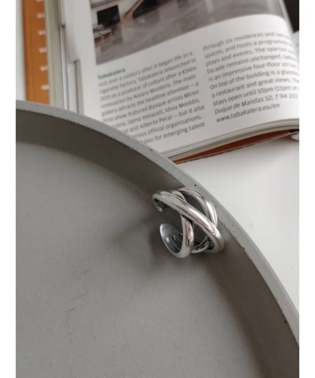 multiple cross volume open ring　FL2378