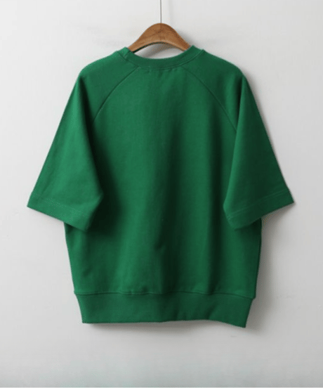 college logo raglan sleeve tee /3color　FL3408