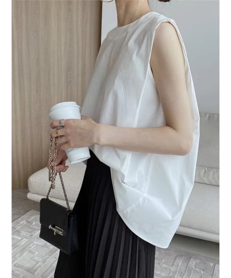 back button design sleeveless /3color　FL2037