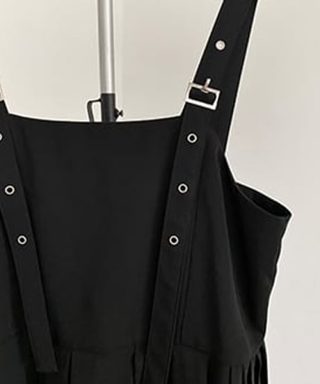 black jumper skirt　FL2397