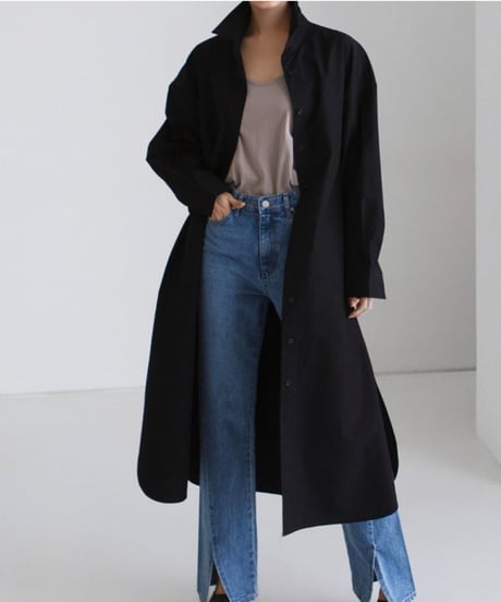 asymmetric long shirt /3color　FL2077