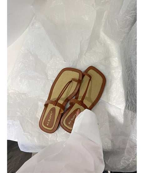strap thong sandals /4color　FL2092