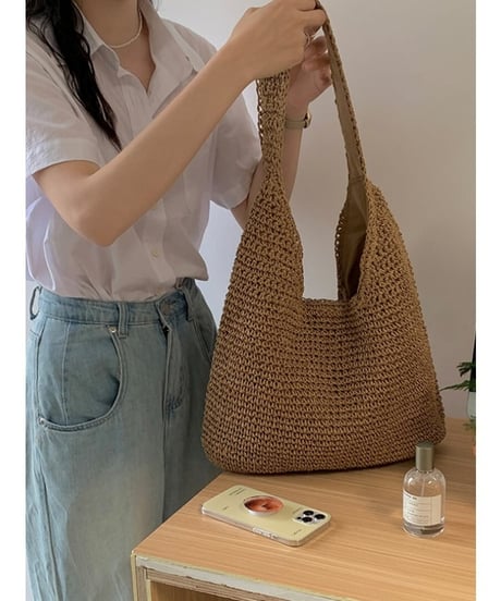 french straw bag　FL2337