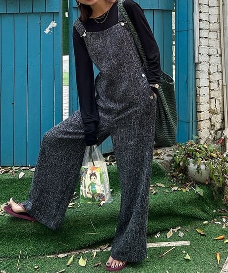 wide leg overall 　FL2393