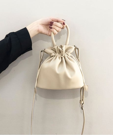 2way drawstring bag /2color　FL2334