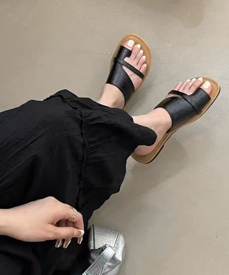 thumbfold flat sandals　FL2219