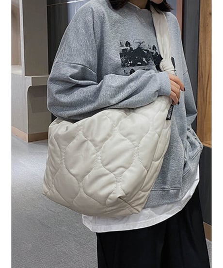 quilted shoulder bag /3color　FL2331