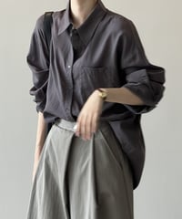 basic loose shirt /4color　FL2735