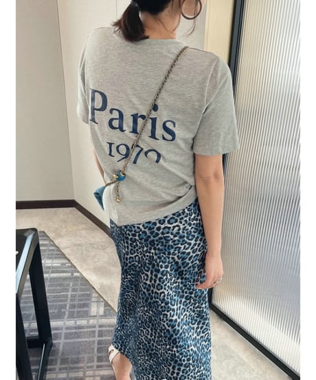 paris logo t-shirt /2color　FL2061