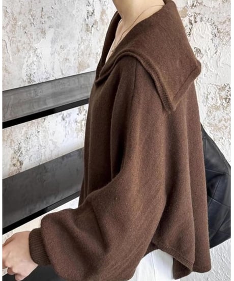 sailor collar knit pullover /3color　FL2947