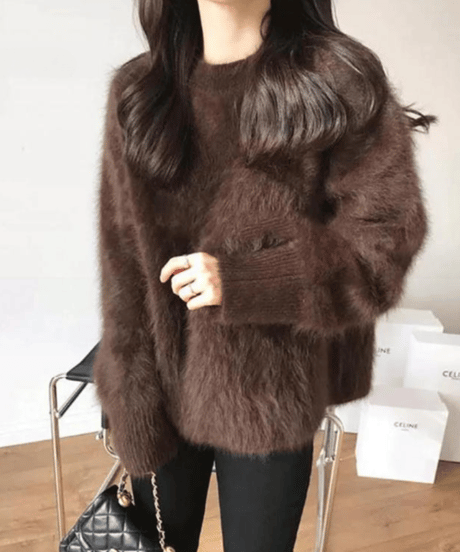 shaggy knit /4color　FL3107