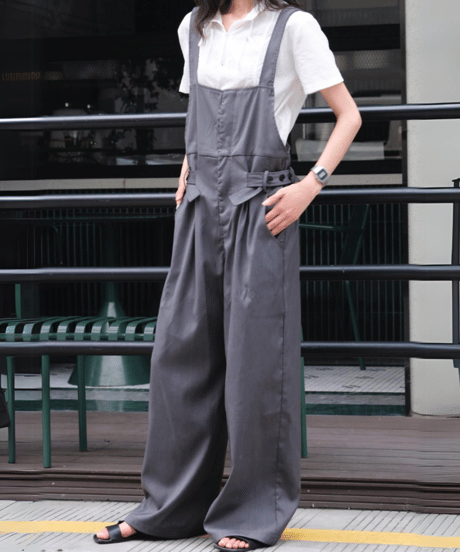 side belt overalls　FL2390