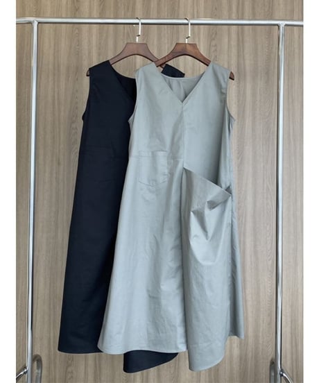 2way sleeveless dress /2color　FL2024