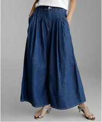 wide denim pants　FL2069