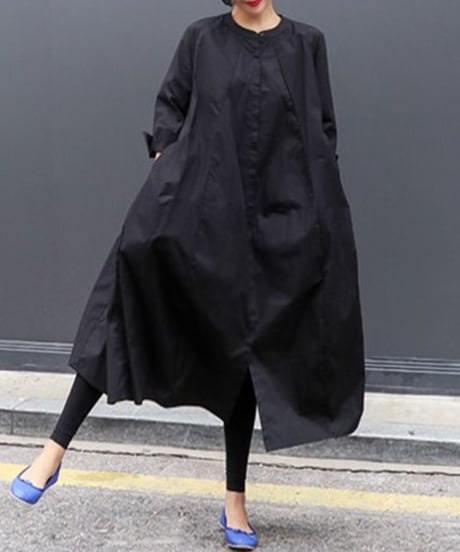 loose plus size long dress　FL2137