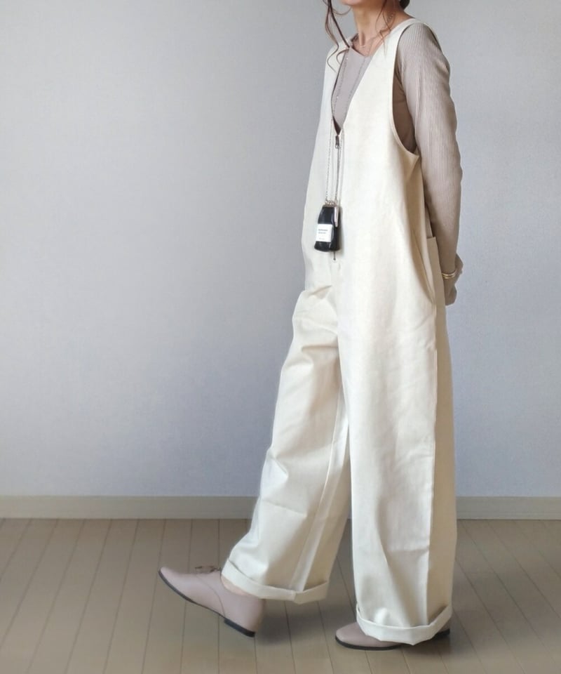 zip up overalls /2color FL3263 | Flosa