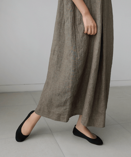 cotton linen dress　FL2132