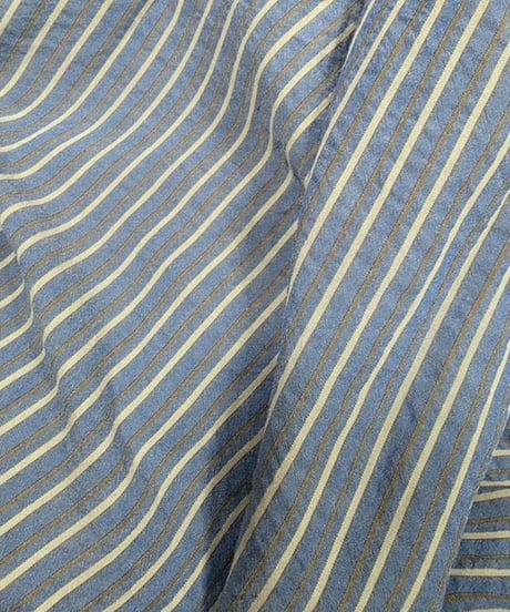 bowtie open collar striped o/p　FL3359