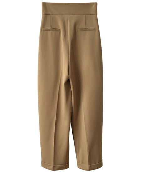 high waist tuck pants　FL2575