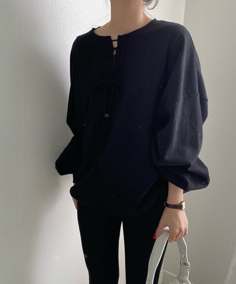 lace-up tops　FL2461