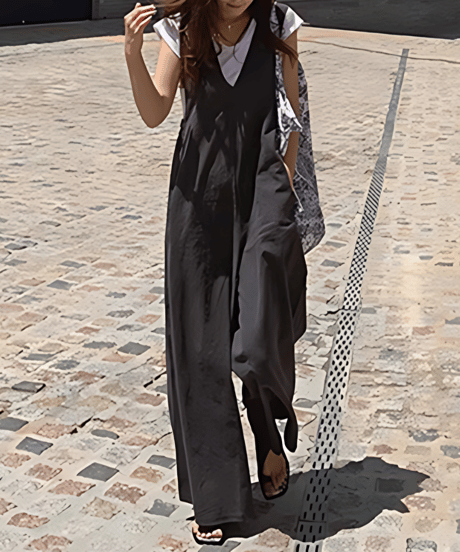 wide leg overalls　FL2460