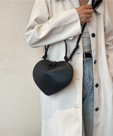 heart shape 2way handbag /6color　FL2884