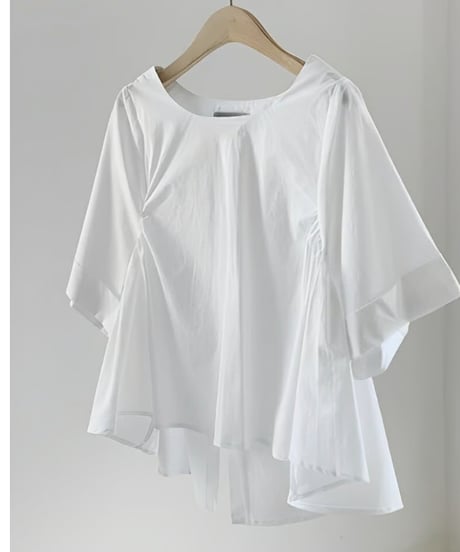 back slit shirt /2color　FL2122