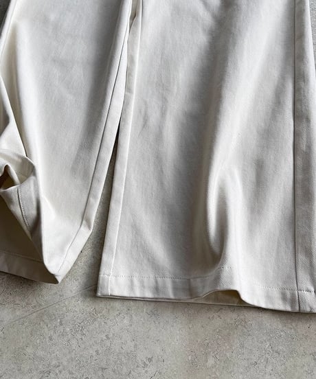casual straight wide pants /2color　FL2812