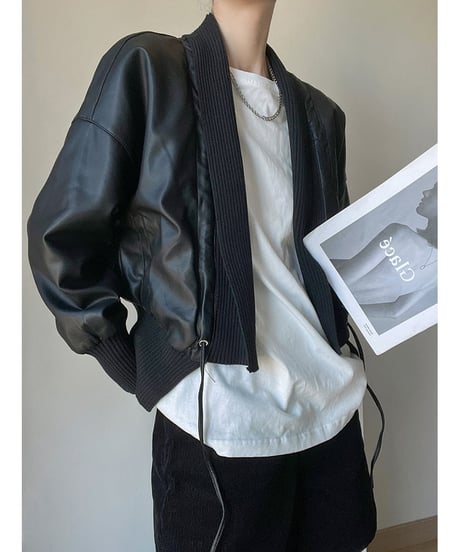 eco leather jacket　FL2510