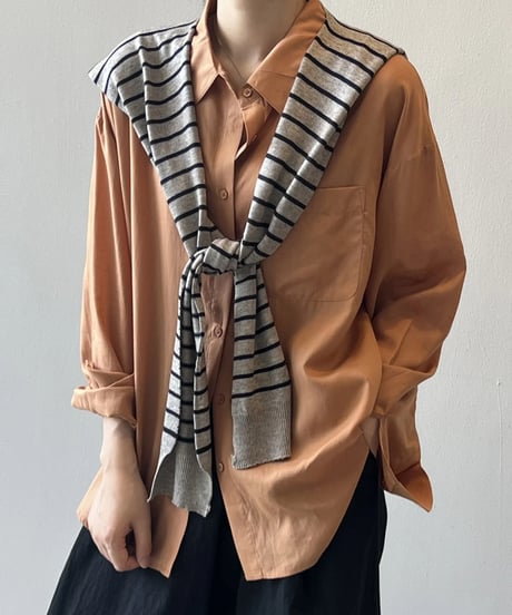 celebrity layered scarf /4color　FL2671