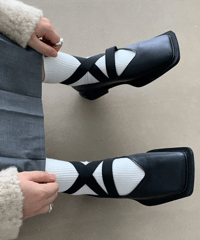 square strap shoes　FL2282