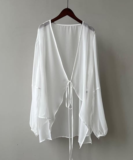 shear drape cardigan　FL2527