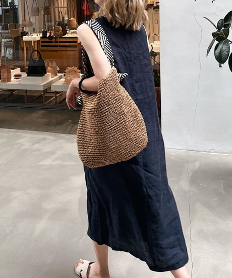 v-neck sleeveless dress /4color  FL3430